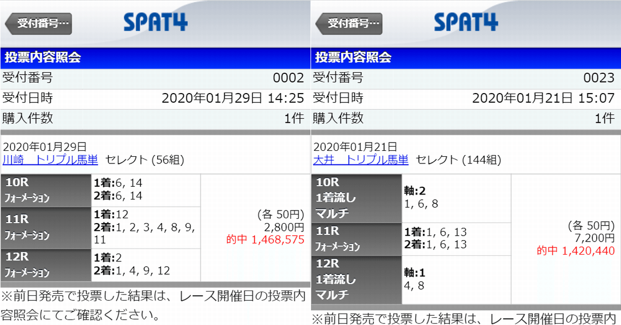浦和トリプル馬単予想 2月日 24組10円で夢馬券 Lotoの勇者 配信予想回収率315 Note