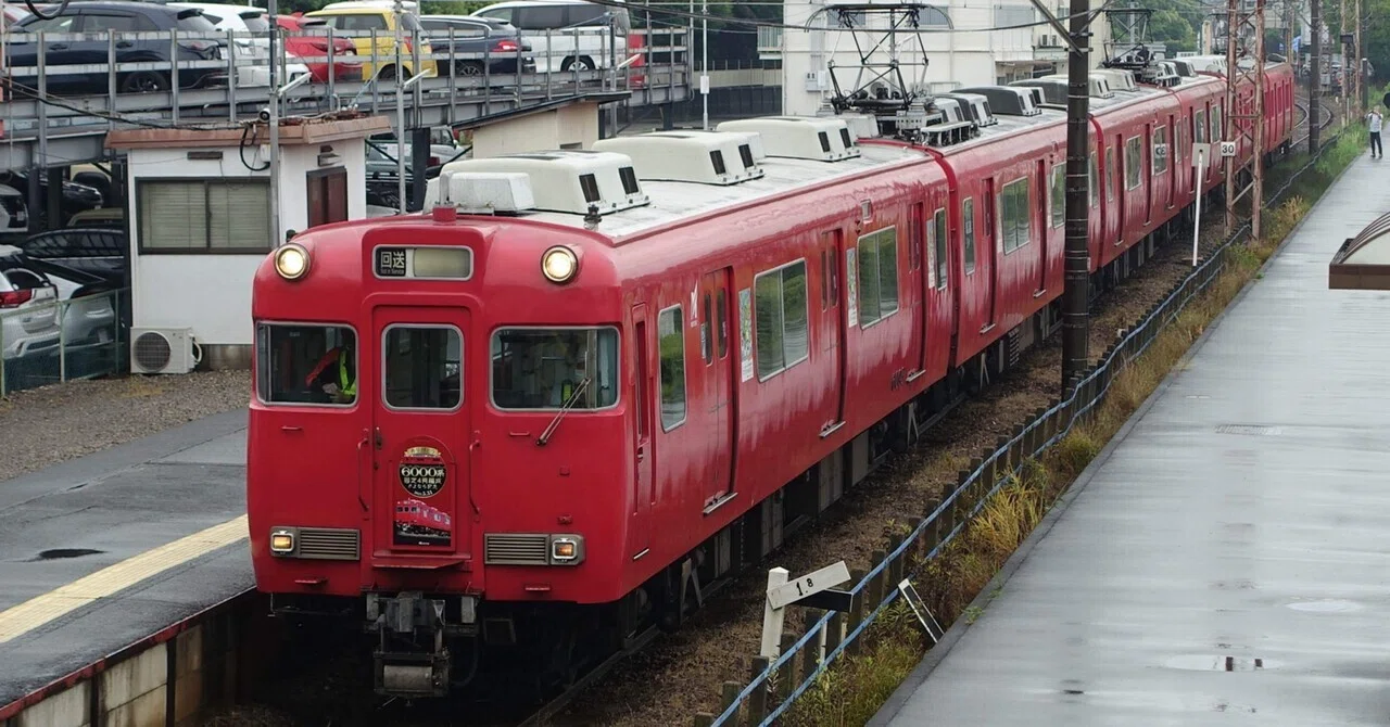 名鉄】6003F＋6808F 廃車回送｜Tau6(タウロク)