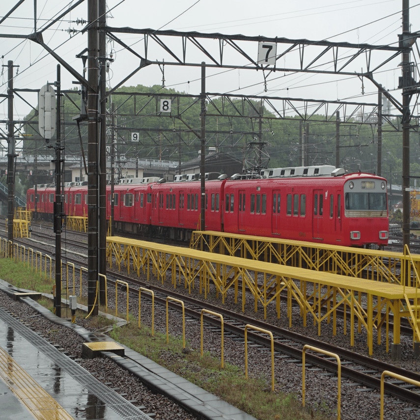 名鉄種別板　急行　回送 名鉄】6000系6004F大江から廃車回送と搬出作業 |2nd-train鉄道ニュース