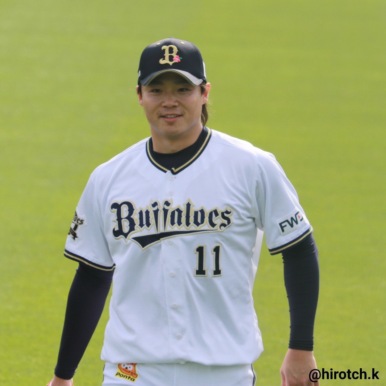 オリックス シークレットミニ色紙 山﨑颯一郎選手 - その他