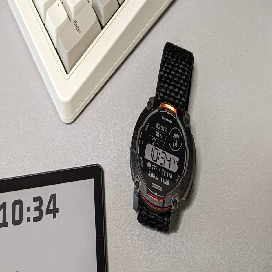 Garmin Instinct3 dual power 50mm 4か月使用レビュー｜さしみつ