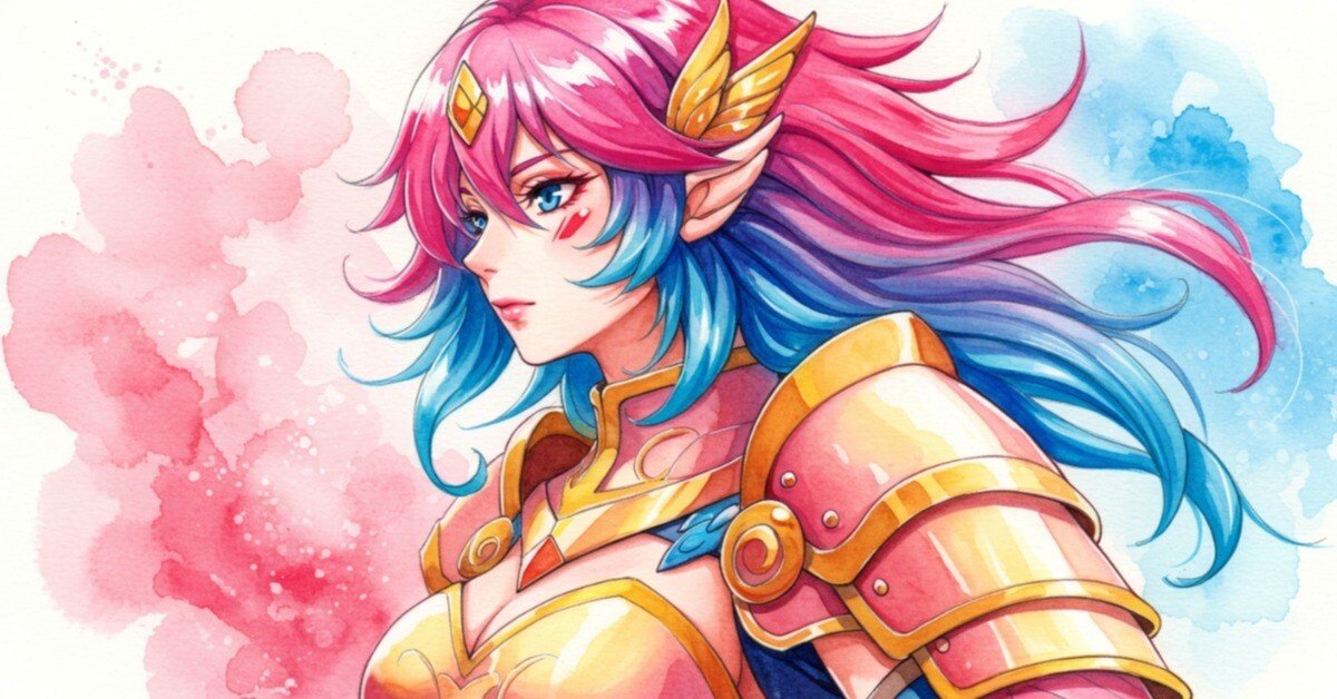 アニメイラストを水彩画で描く：デジタル時代に息づくアナログの魅力