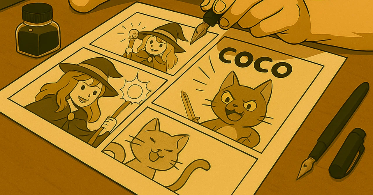 The story of drawing 4-panel comics on a separate account / Should ...