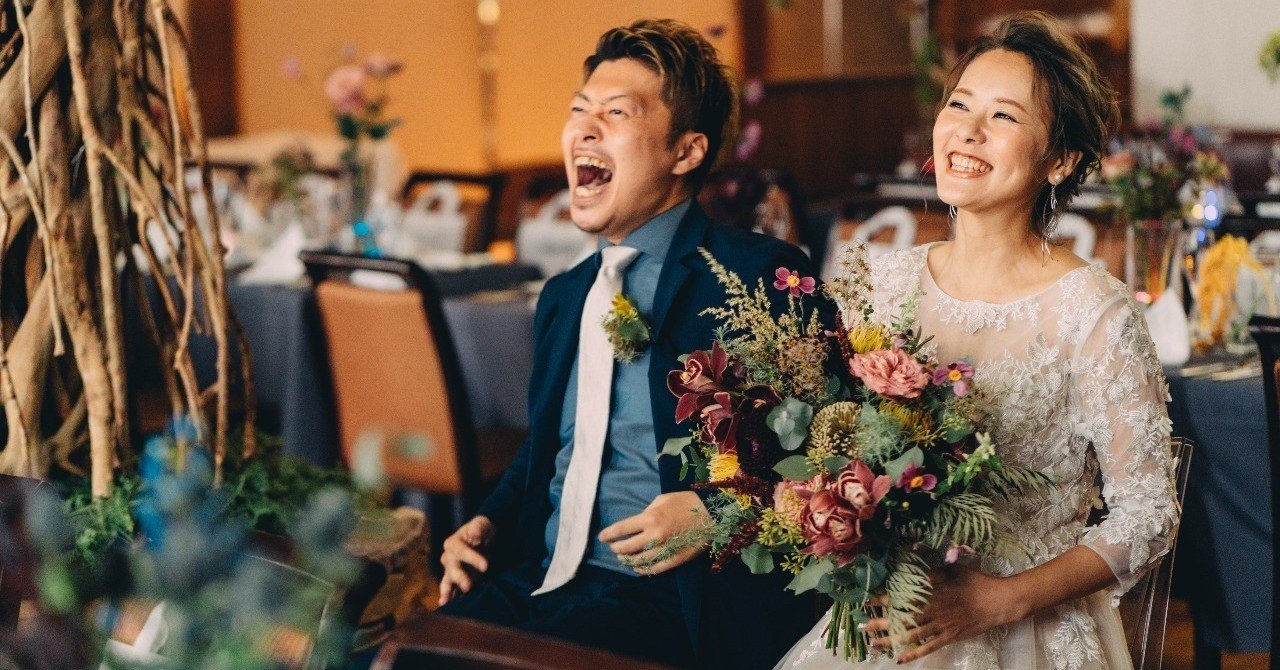 時に華やかに 時に生々しく 僕たち らしい 結婚式 Crazy Wedding Note Note