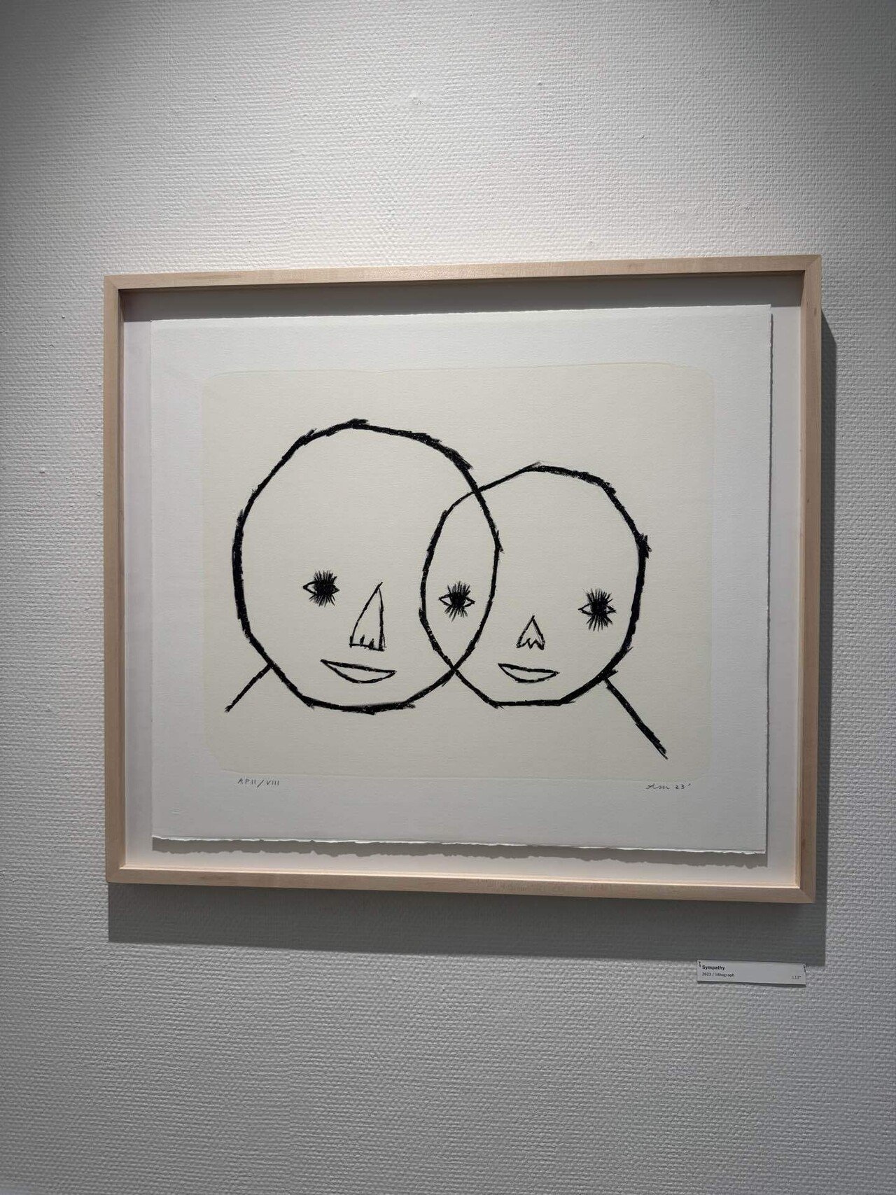 ミナペルホネン【額装込】 アートワークNo,12 ミナ ペルホネン〉が、ブランド設立30周年を記念した展覧会「羽