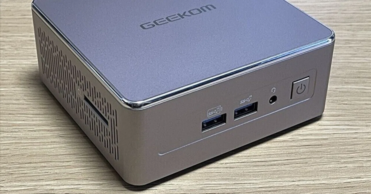 GEEKOM A5 ミニPC、Ryzen 5 7430Uモデル、RAM 16GB版が約4万円で販売中