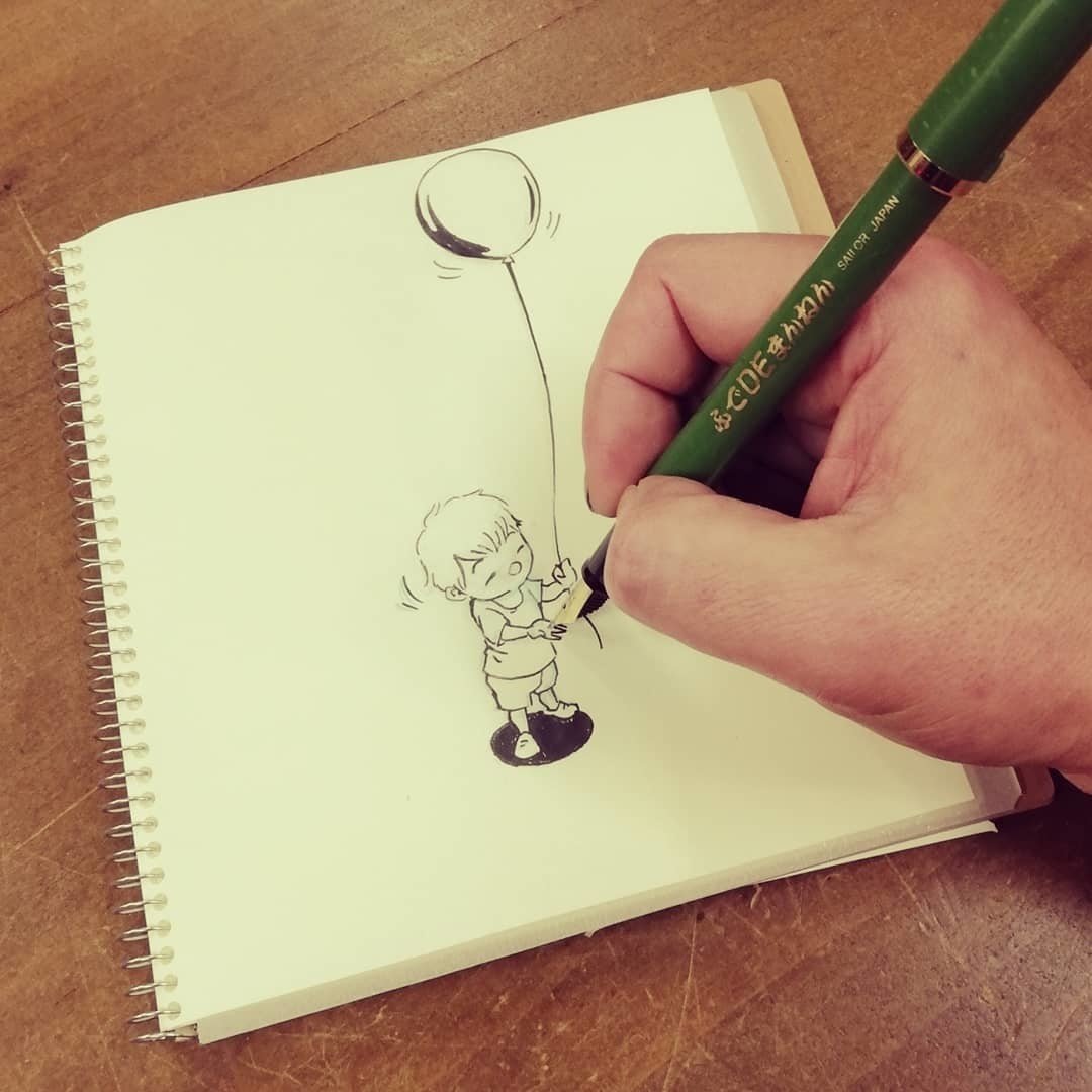 ふでdeまんねん Suekichi Haruo Note