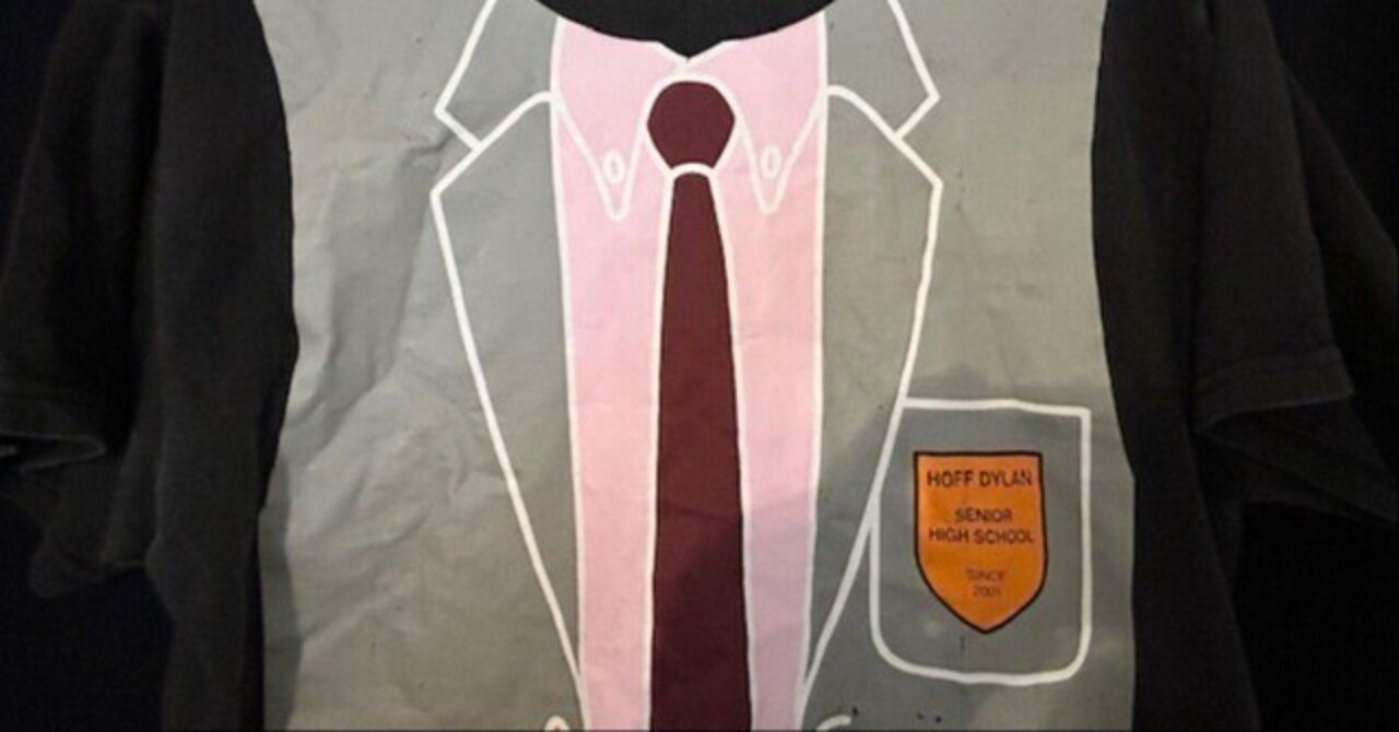 ver.13 【初期 NUMBER (N)INE ナンバーナイン 騙し絵Tシャツ】 Hanes