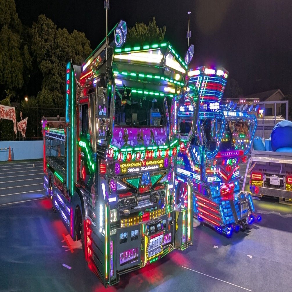 デコトラシート体験記｜清水海月