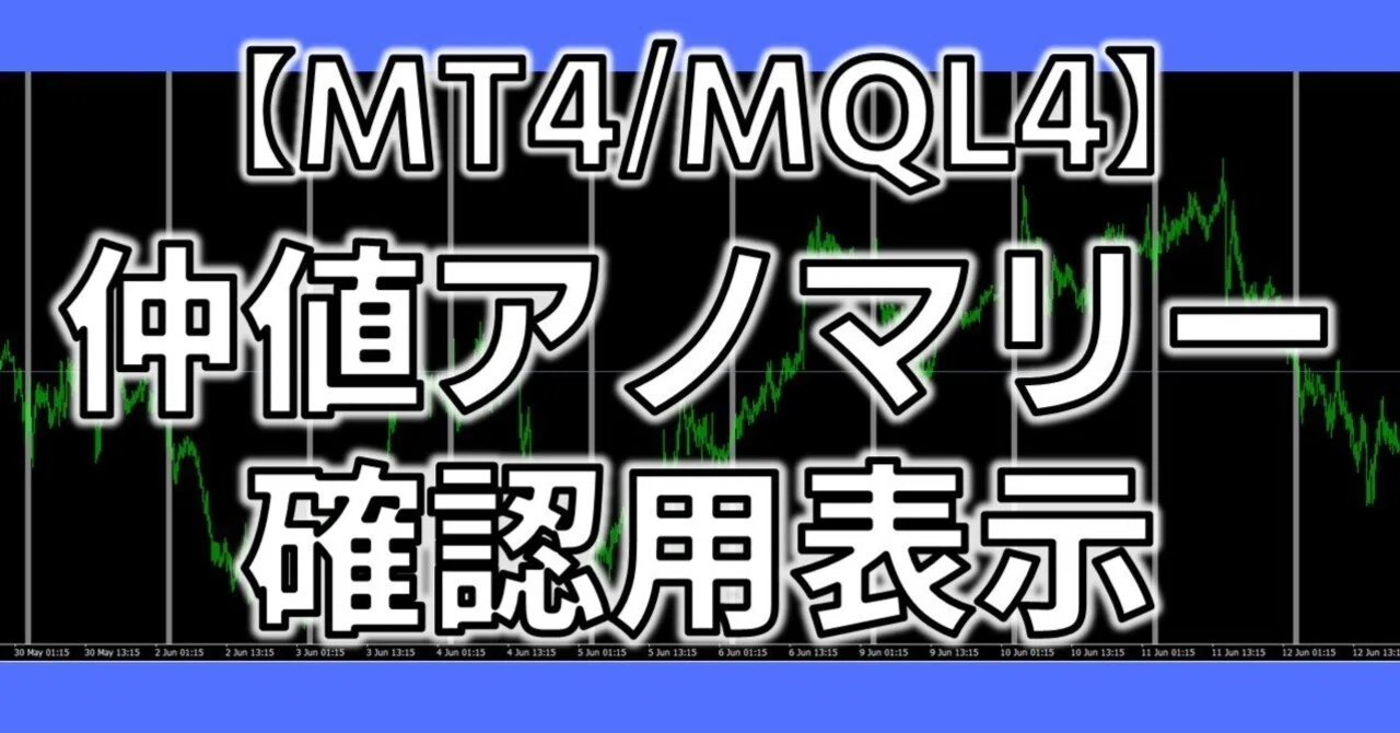 【MT4/MQL4】仲値アノマリー研究のための表示インジ｜ヒロマックス｜FX