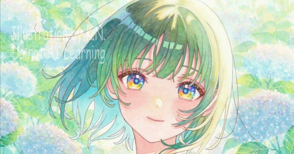 透明水彩イラストNo.25｜K.N.