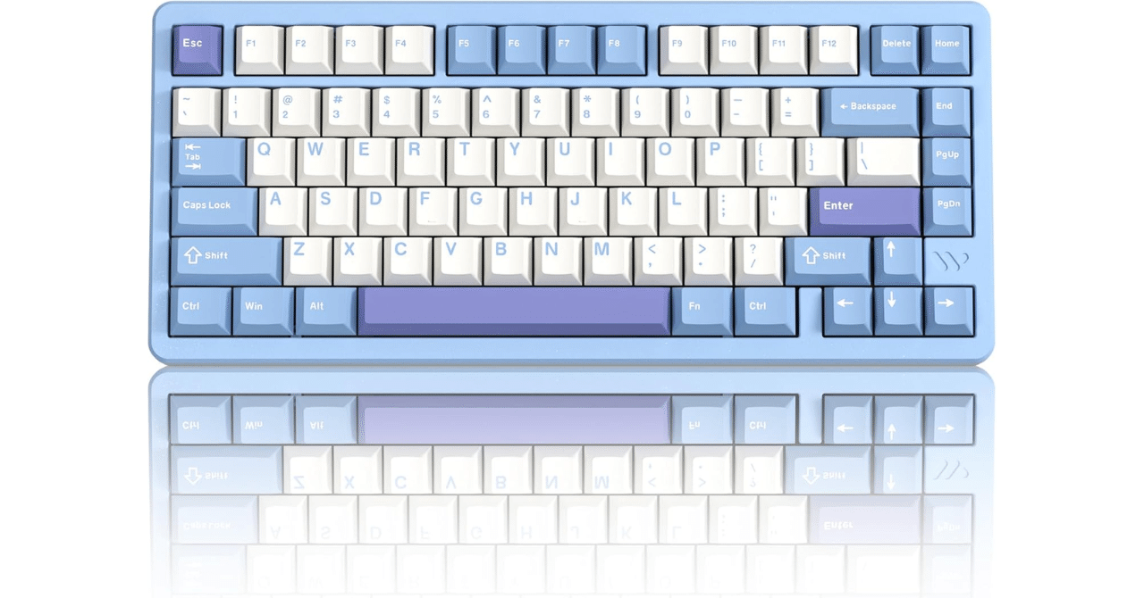 Womier SK75 75%無線キーボード アルミ合金 Bluetooth RGB Mac/Win