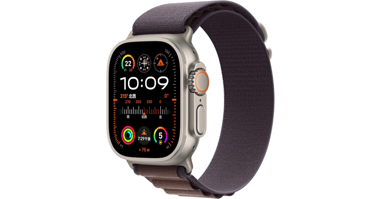 【新品・箱なし】純正 49mm Sアルパインループ・タン(ナチュラルチタニウム) Amazon.co.jp: Apple Watch Band - 49mmケース用タンアルパイン