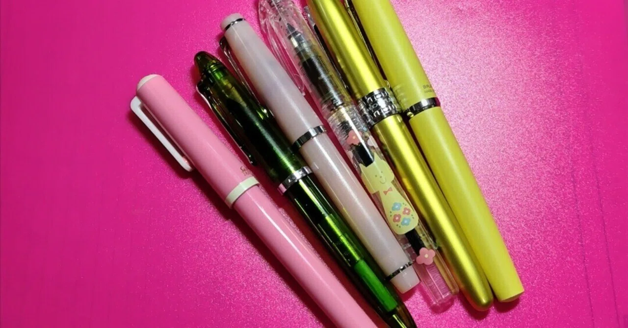お気に入りの万年筆たち②セーラー、プラチナ鉄ペン｜咲くラビット