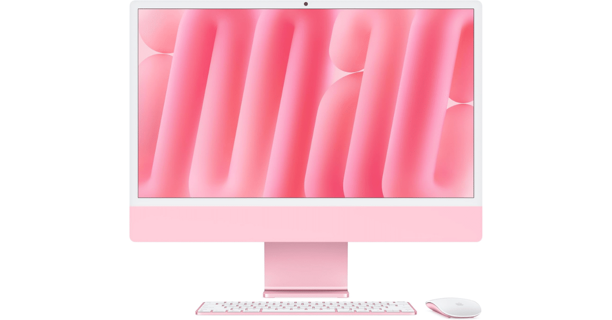 Apple 2024 iMac M4 24インチ ピンク｜GetGadgetGot