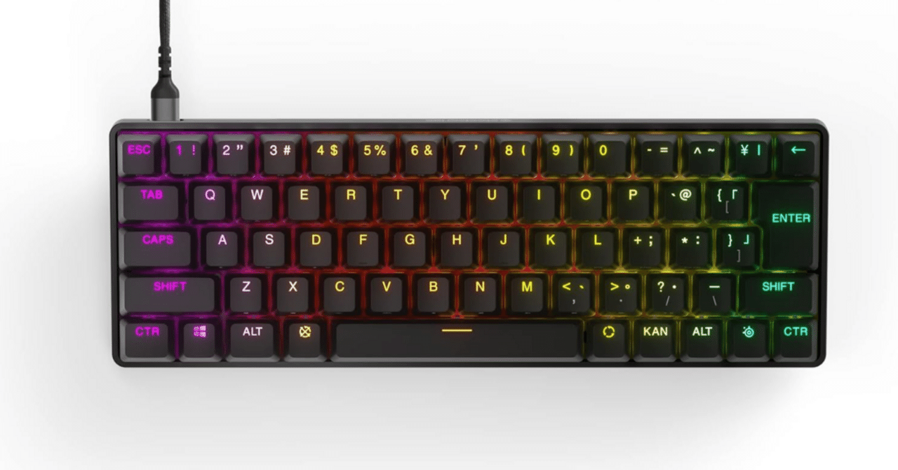 SteelSeries ミニサイズ Apex Pro Miniラピトリ搭載 61aNMxBfK6L._AC_SY200_QL15_.jpg
