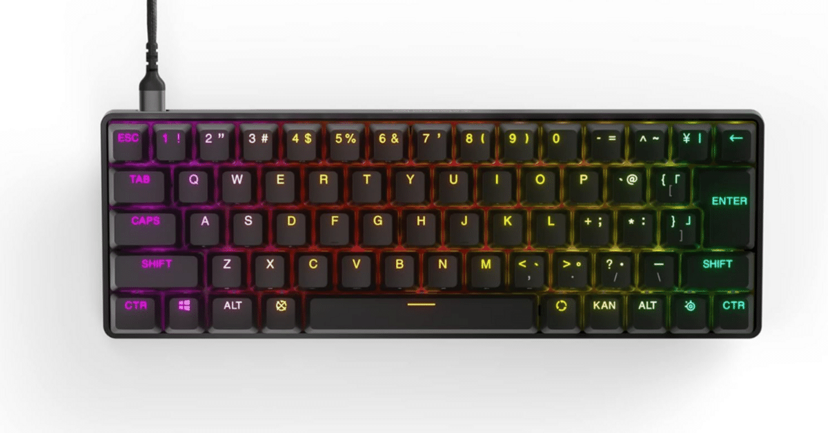 レビュー】SteelSeries Apex Pro Mini JP：ラピッドトリガー
