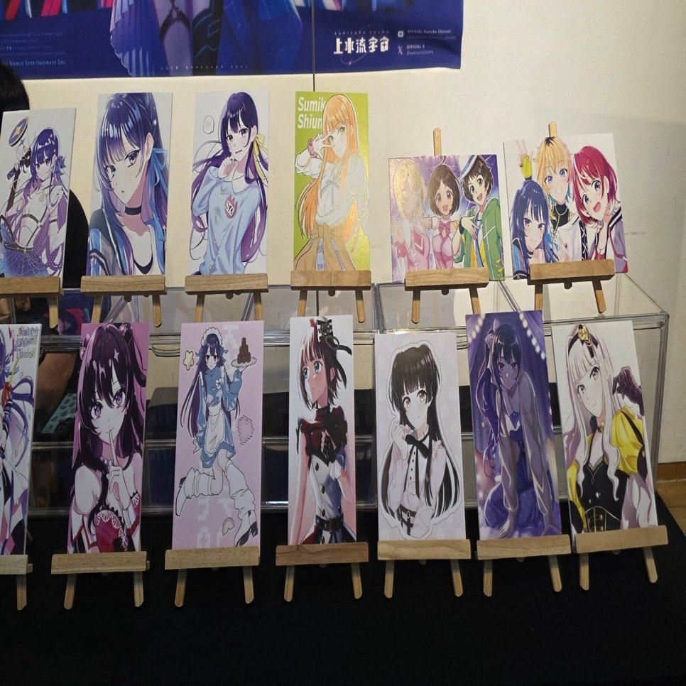 V EVENT MARKET 4.0 上水流宇宙のイラスト展示ブース｜Saerok