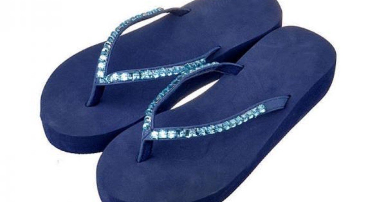 custom flip flops
