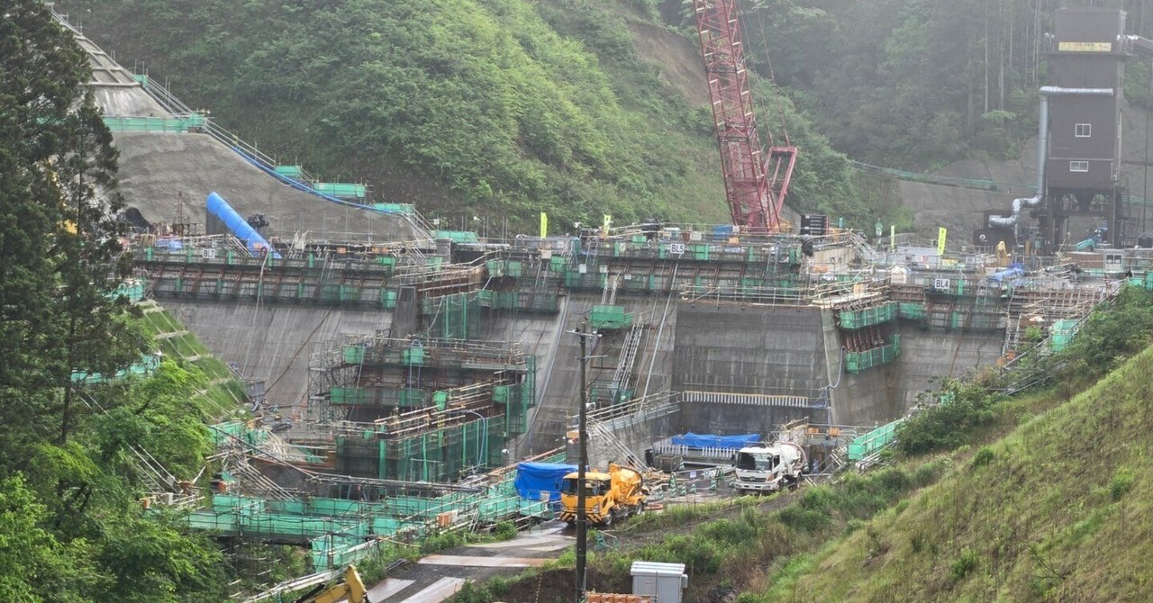 川内沢ダム(19回目)｜仂せんぱい