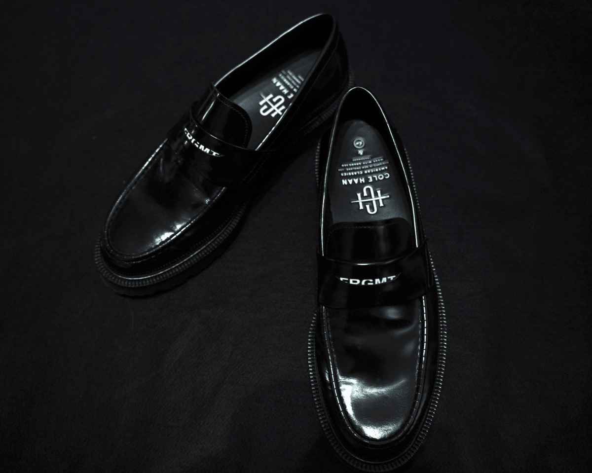 fragment design x Cole Haan  ペニーローファー Cole Haan Hiroshi Fujiwara fragment design Loafer Collab