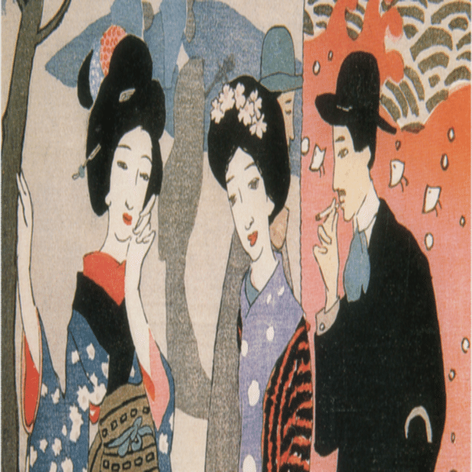 竹久夢二をめぐる四角関係──港屋絵草紙店に集った愛と嫉妬の