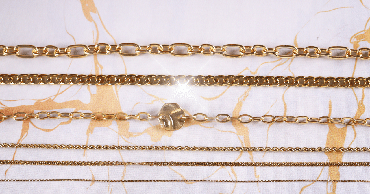 エクセディア Exedia 18金(K18)ダブルあずきチェーンネックレス 45cm 長さ調整可能 フリーアジャスター GNEES E45