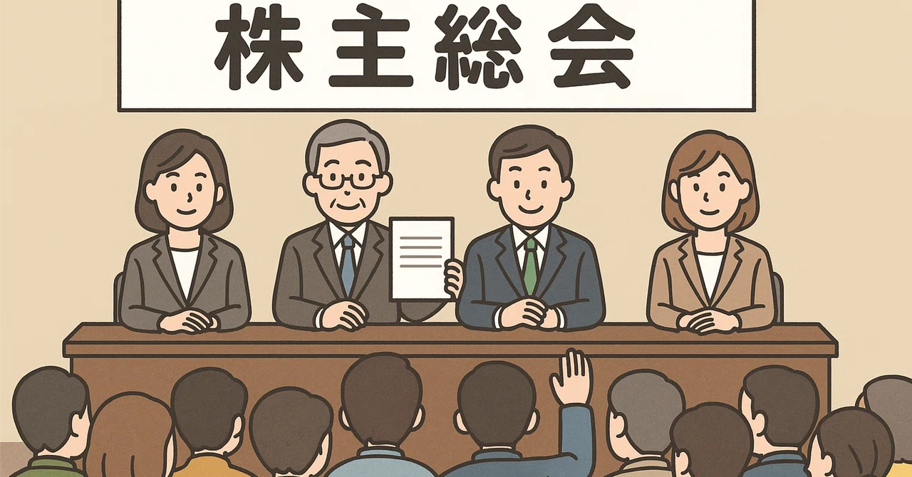 株主総会についてあれこれ。|あべし