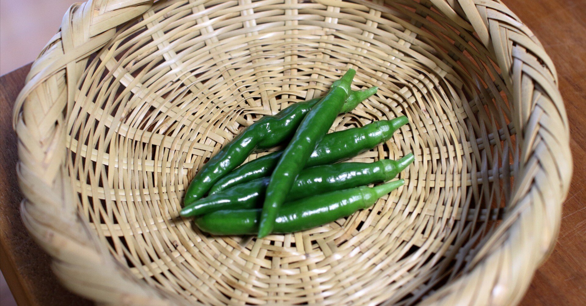 青唐辛子の初収穫｜ぶん屋