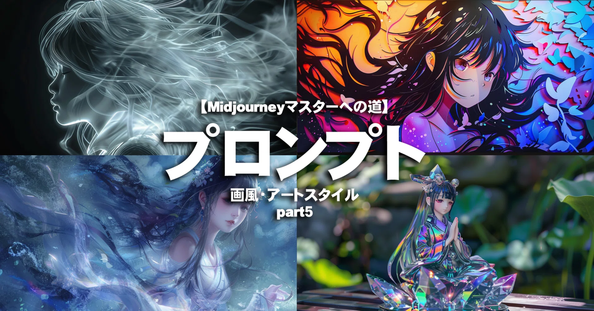 Midjourneyプロンプト第5弾】画風・アートスタイル15選｜たかふみ