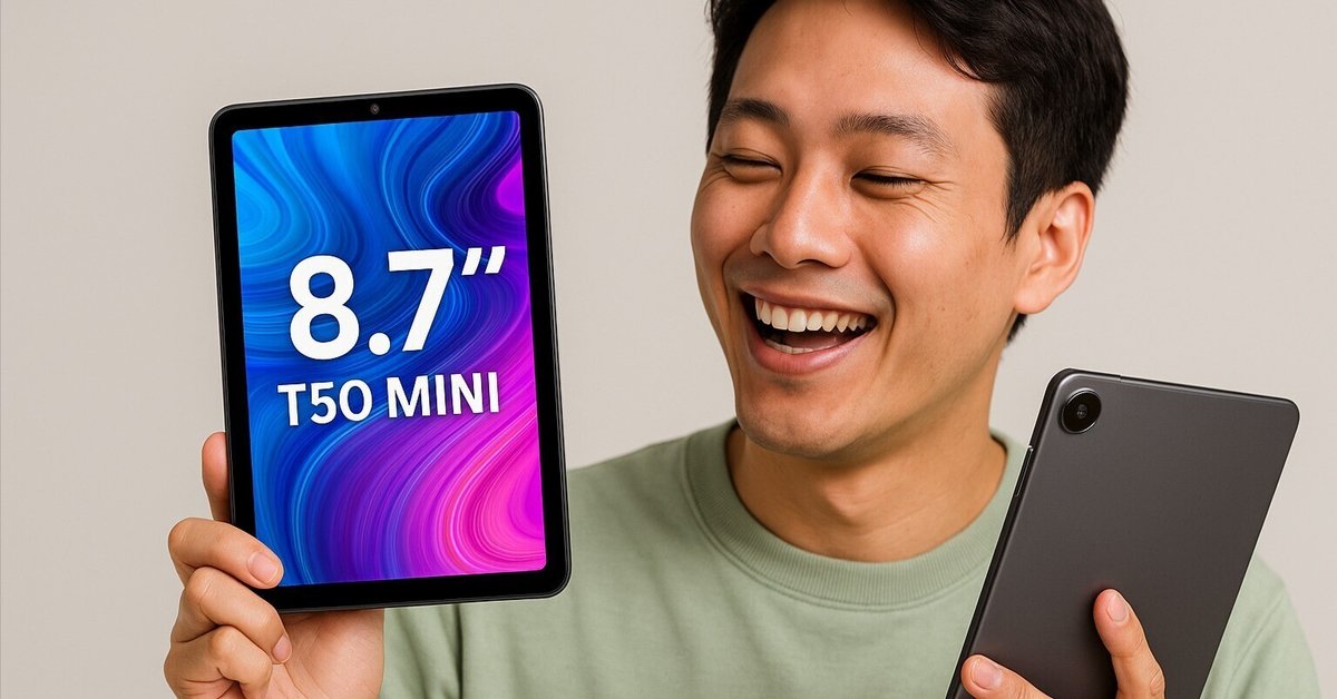 TECLAST T50 Mini 8.7インチ Androidタブレット Teclastの8.7インチAndroidタブレット「T50 Mini」がAmazonで