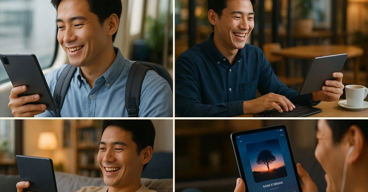 軽量・高性能！仕事も学習も楽しめる多機能タブレット Bpad Mini SEで