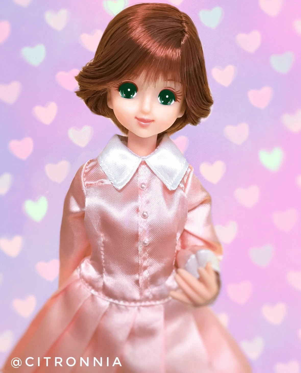 新品 ジュディ 2018年バレンタインモデル ツインテール ピンク ジェニーフレ リカちゃんキャッスル 初代ジェニー 2018年 バレンタインモデル