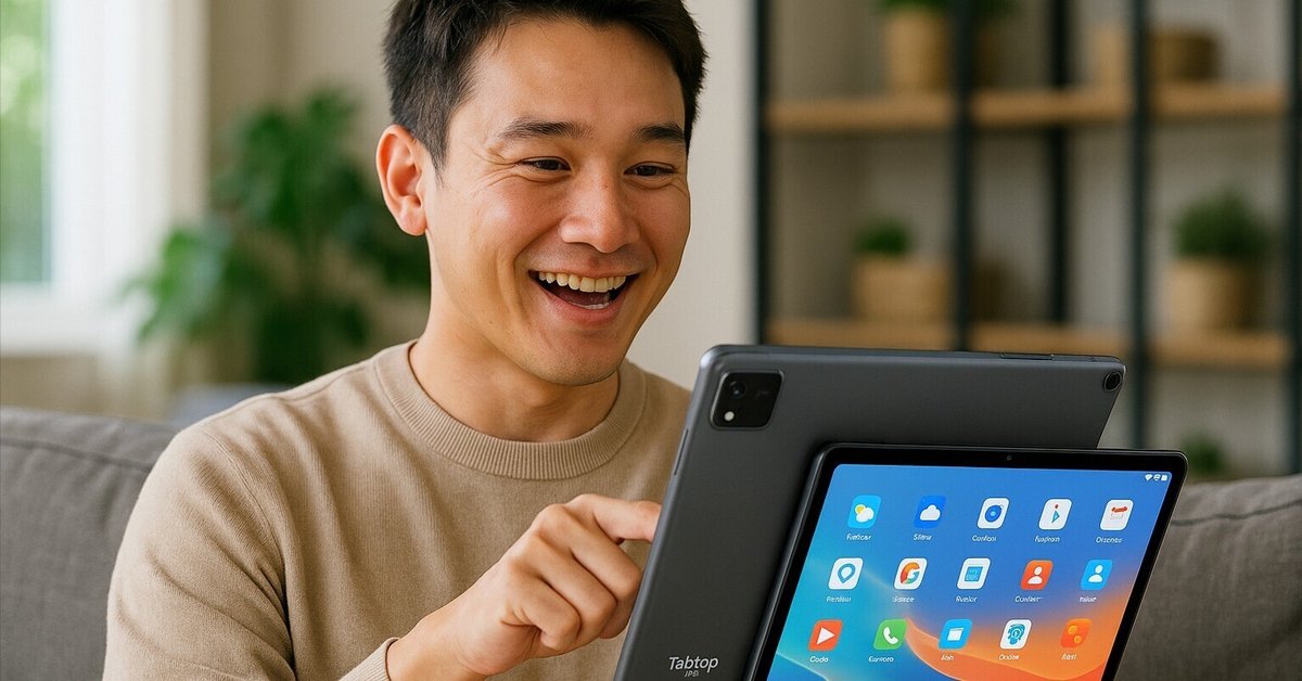 コスパ抜群の10インチタブレット Tabtop A60が生活を変える 仕事