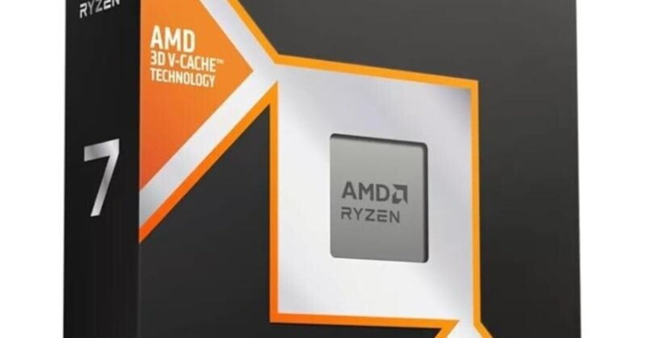 超高速4.7GHz！8コア16スレッドAMD Ryzen 7 9800X3D【今だけ全国