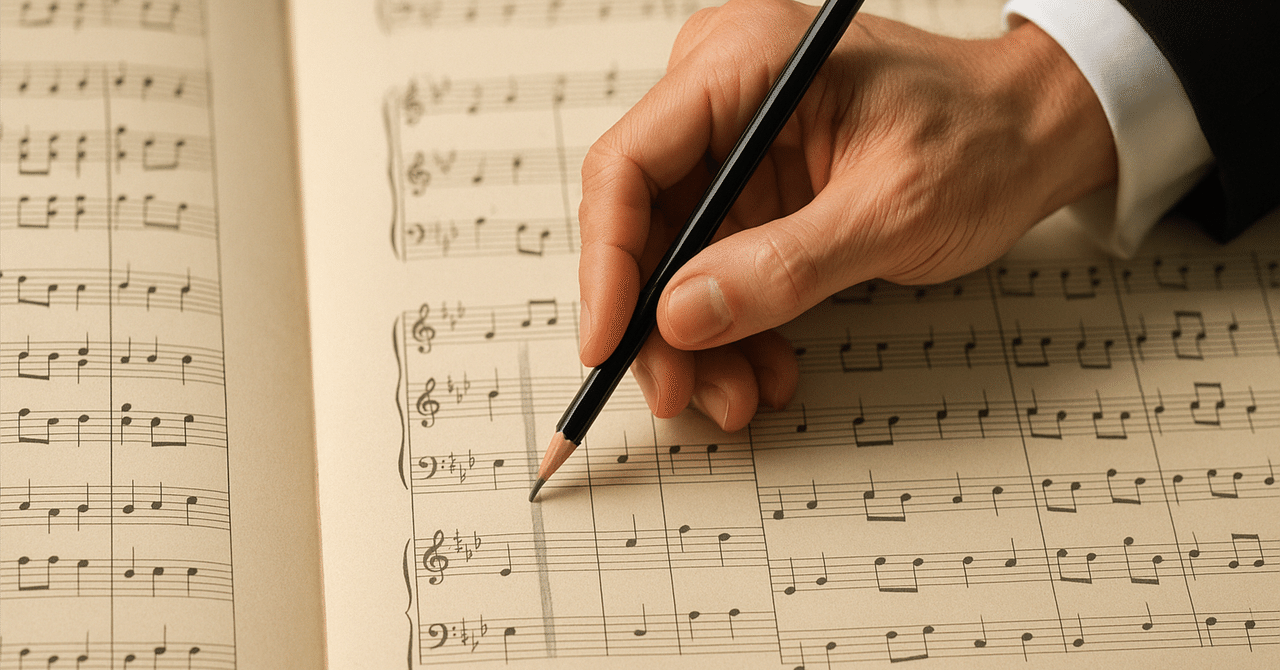 なぜ、楽譜に線を引くだけで演奏は変わるのか？ ―スコア