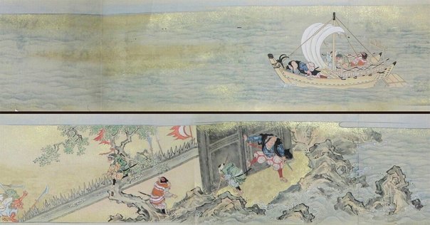 狩野山雪筆 老梅図襖｜日本花卉文化株式会社