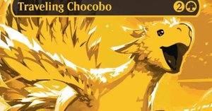 旅するチョコボ 英語 MTG 旅するチョコボ 英語版 FIN版 4枚 ネオン 旅するチョコボ 英語 MTG 旅するチョコボ 英語版 FIN版 4枚 ネオン