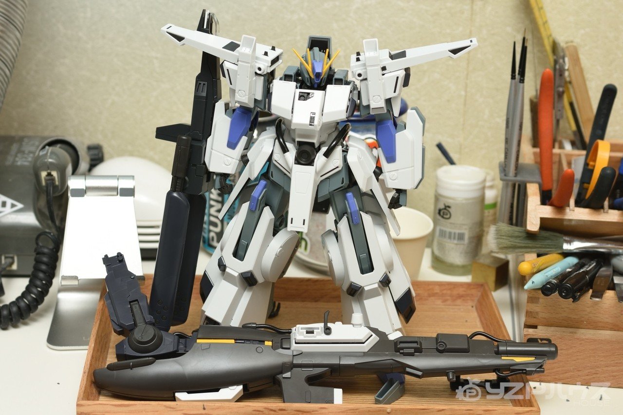 MG FAZZ Ver.Ka 未組立 MG FAZZ ver.ka ぱち組みしてみた。｜柚P