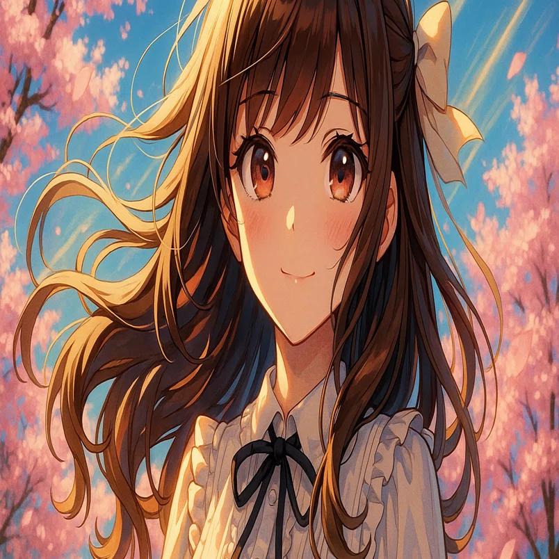 春風がめくるページ （AIイラスト・ショートショート）｜___sakasama___🌸