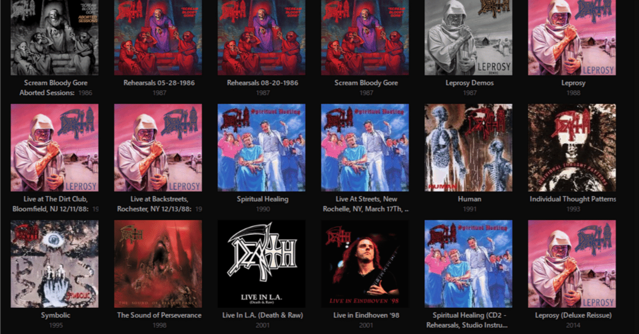 Death🇺🇸【全31作レビュー＆徹底論考】：チャック・シュルディナーが