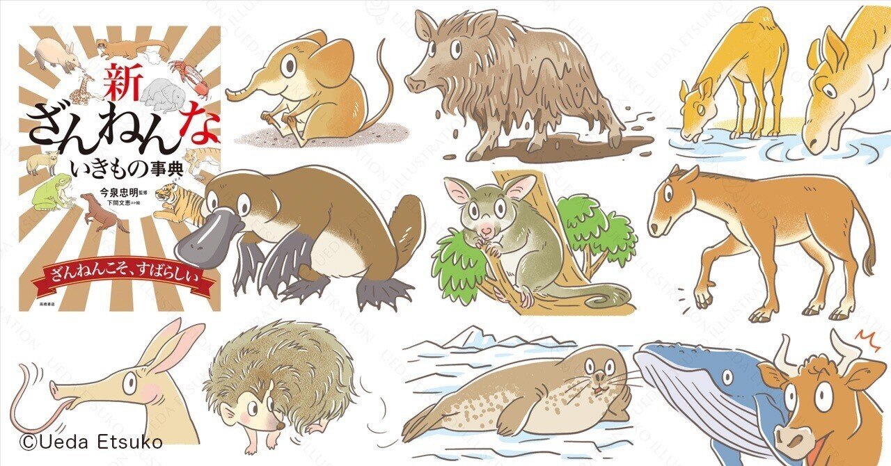 新ざんねんないきもの事典｜Etsu