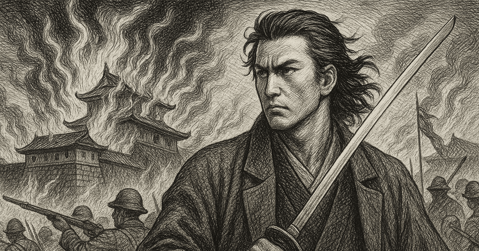 AI小説『箱館燃ゆ：碧血の士、土方歳三と蝦夷共和国の終焉