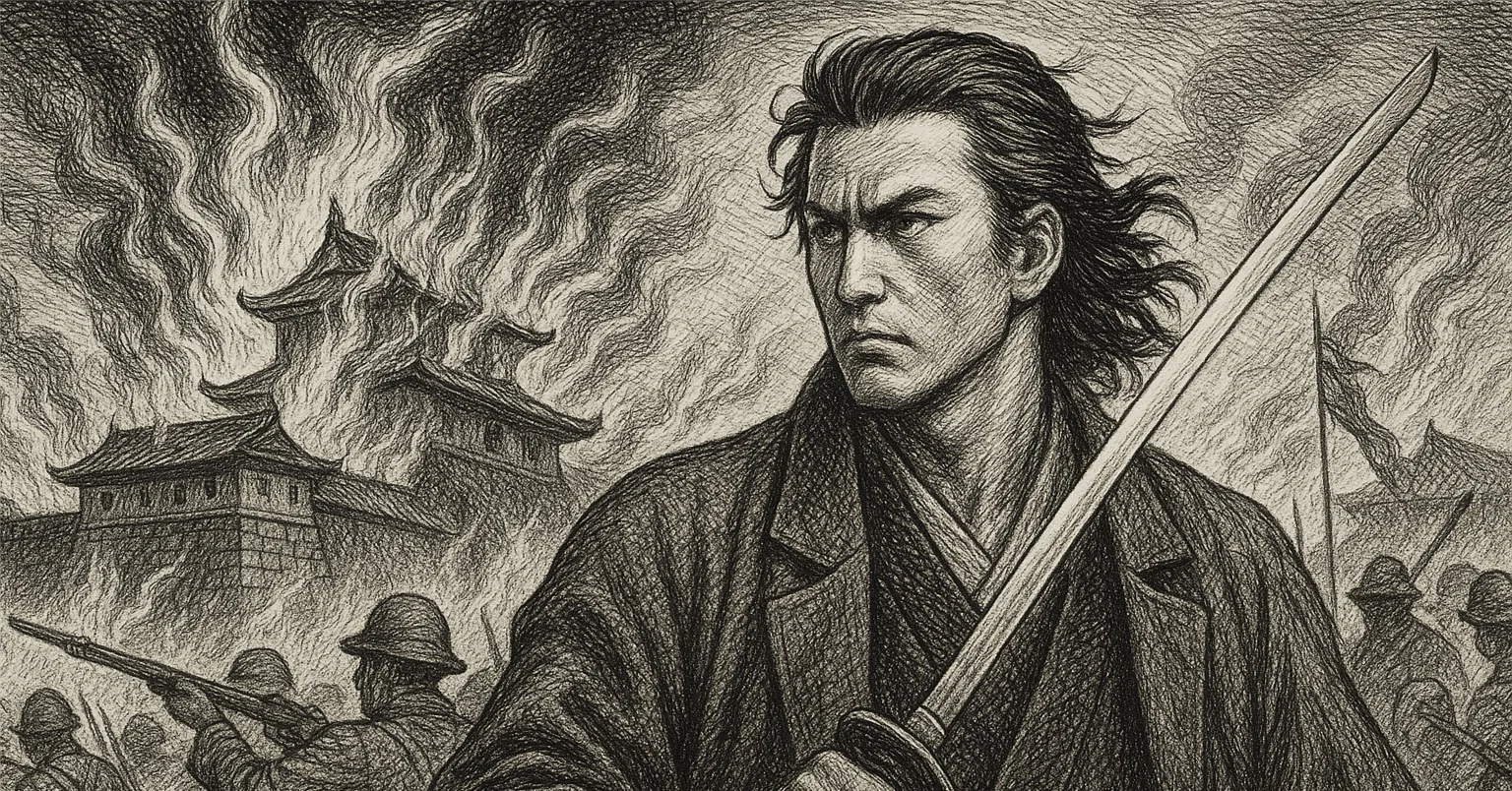 AI小説『箱館燃ゆ：碧血の士、土方歳三と蝦夷共和国の終焉