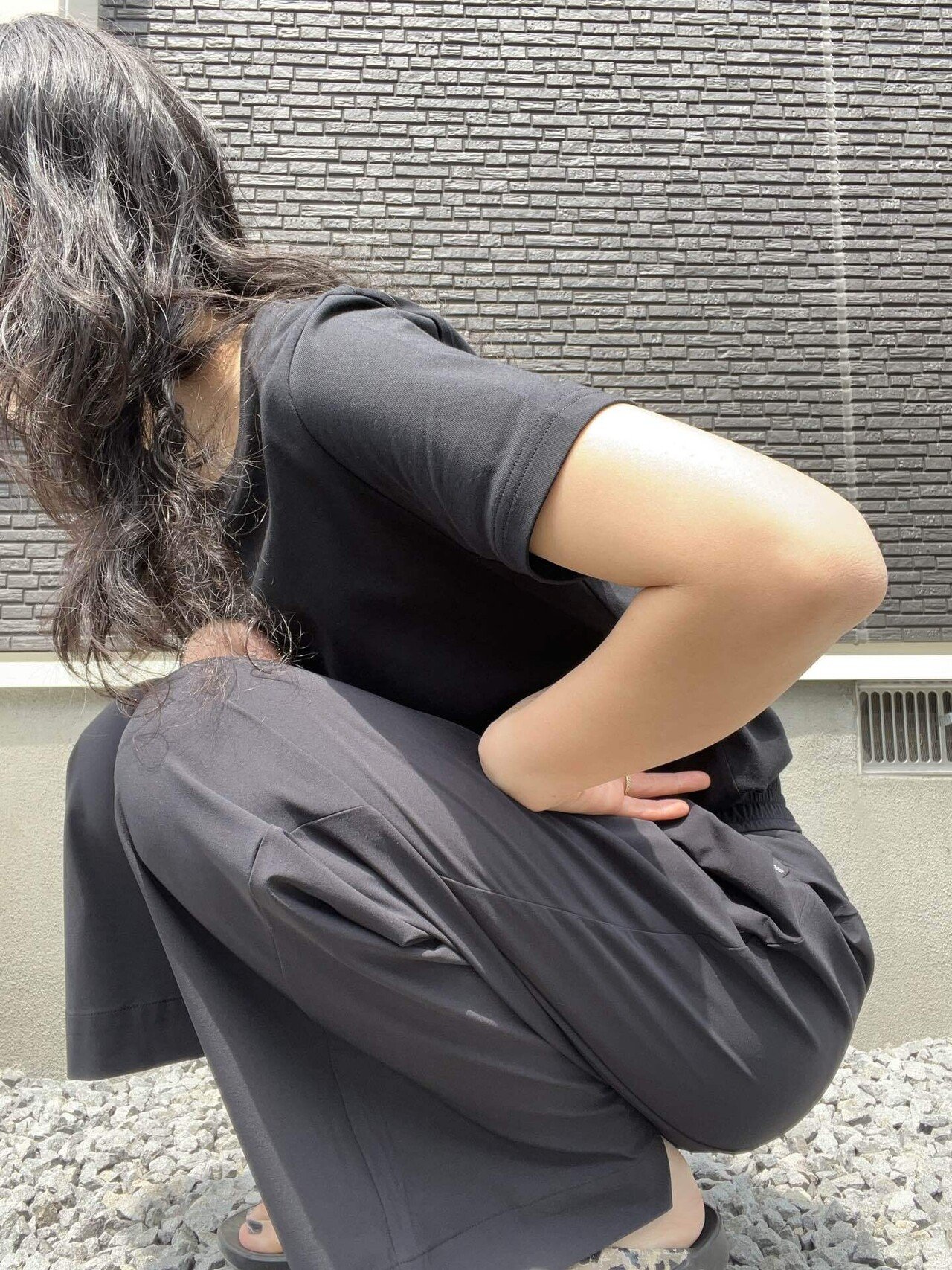 アンダール andar Airst ワイドパンツ Mミストグレー Mildmooth フリース ワイドパンツ | andar JAPAN