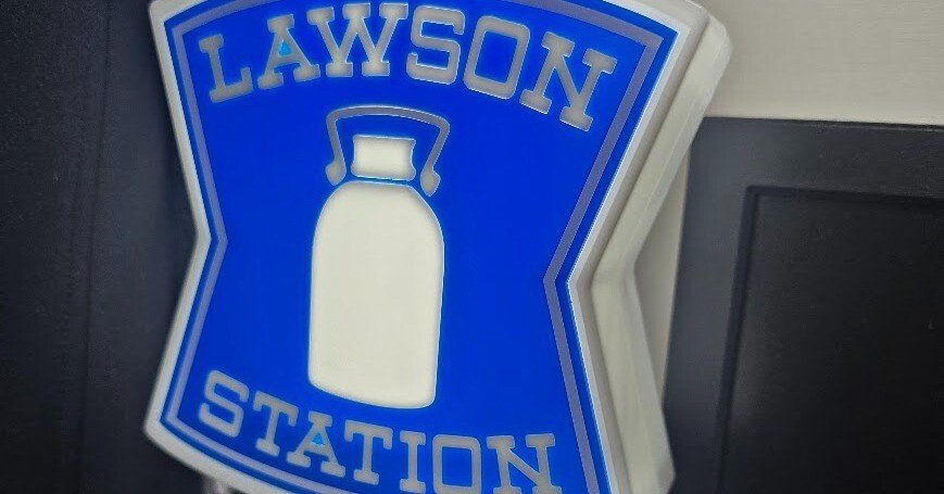 ローソン看板そのまんまルームライト｜ikuyo