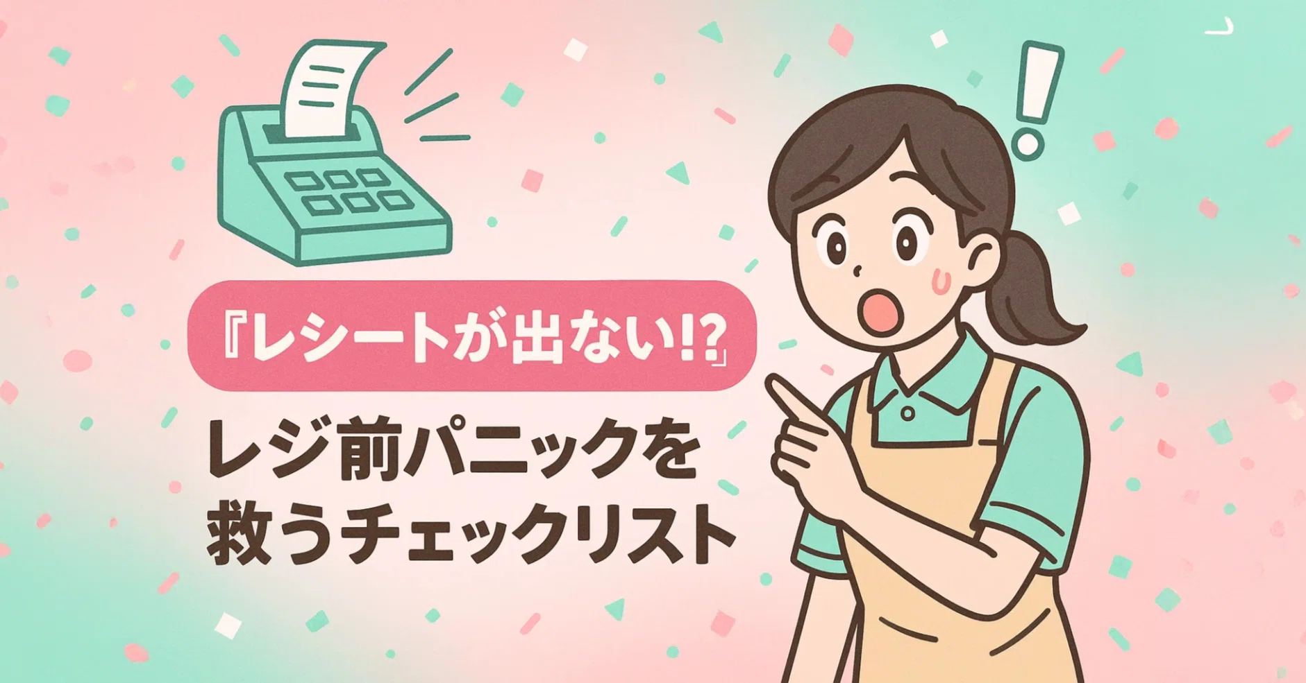 レシートが出ない！レジプリンター緊急チェックリスト｜中古パソコン屋 