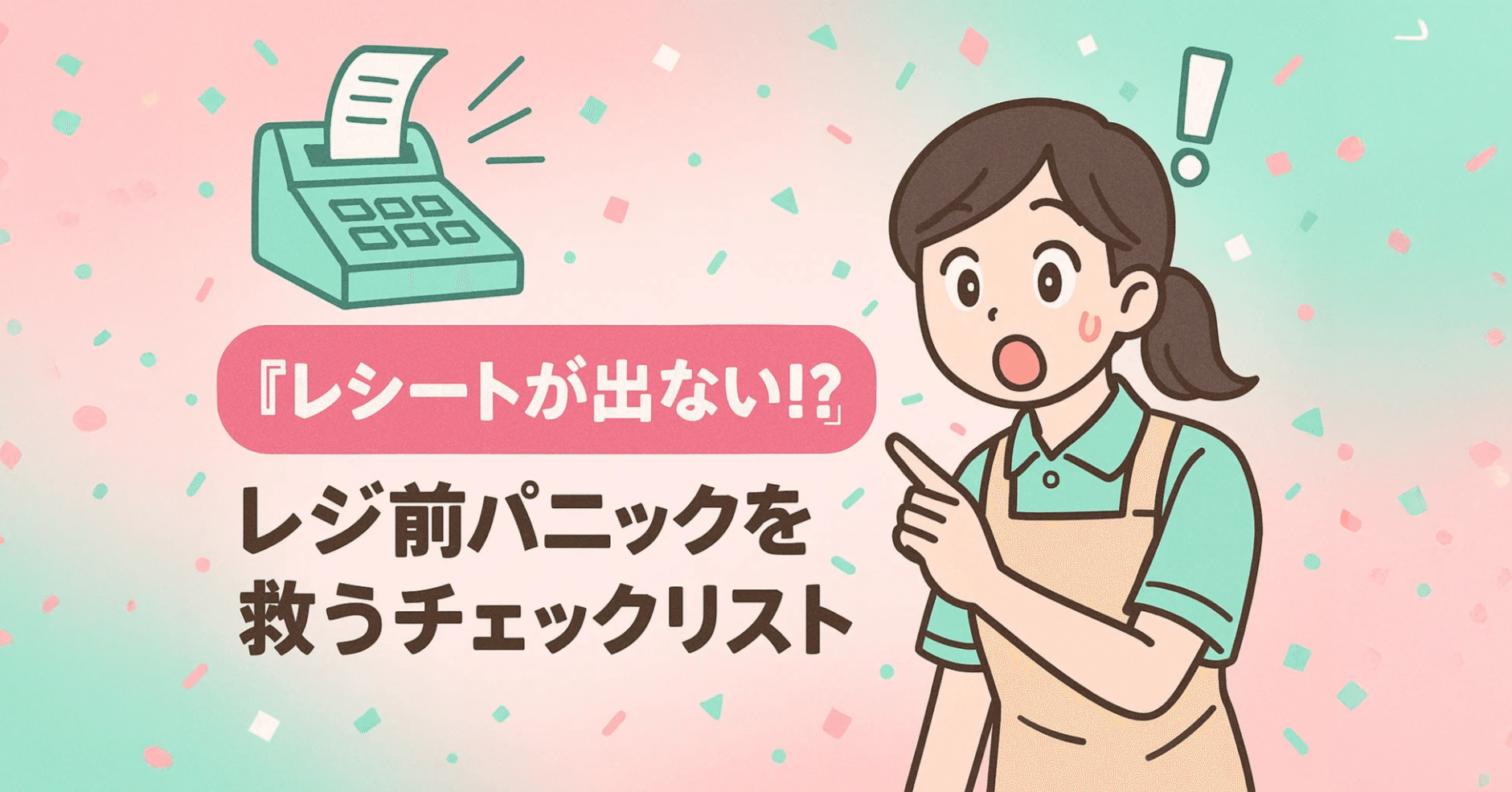 レシートが出ない！レジプリンター緊急チェックリスト｜中古パソコン屋