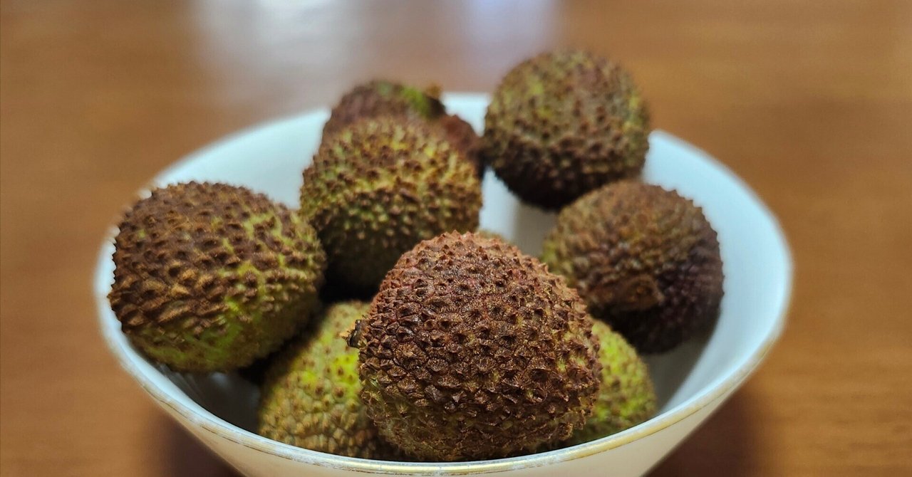 台湾グルメ】今が旬！冷凍ではない台湾産「玉荷包茘枝」を