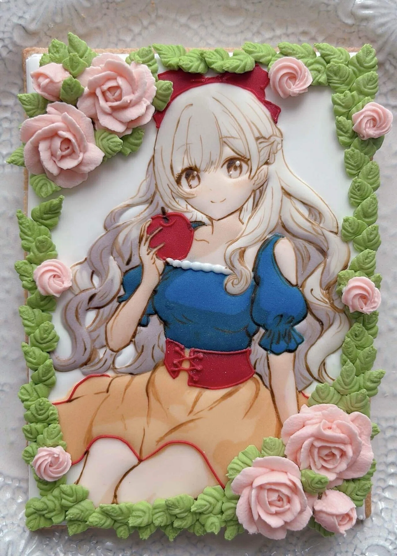 白雪姫をクッキーに♡｜アイシングクッキー講師 nana🌸